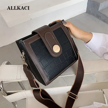

Elegant Female Tote bag 2020 Fashion New High quality PU Leather Women's Designer Handbag Solid color Shoulder Messenger Bag 50
