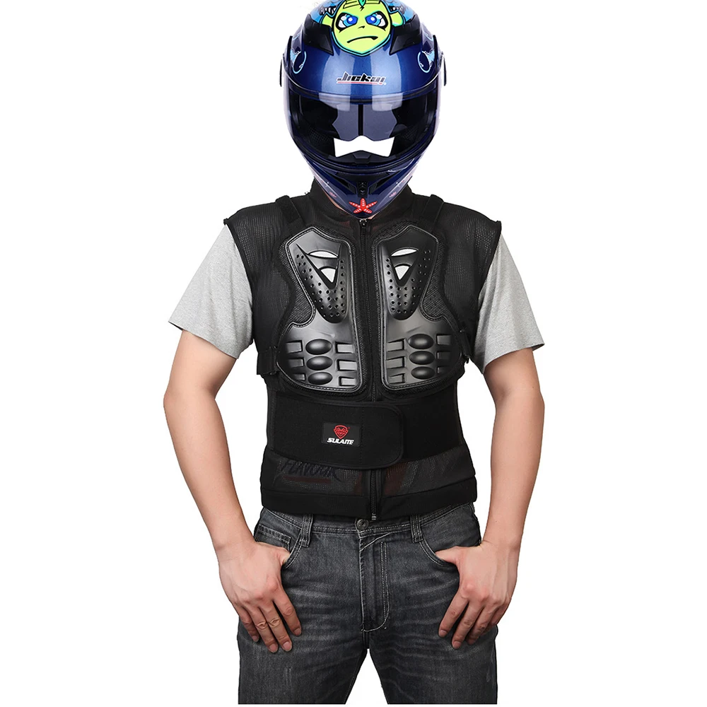 Motorcycle Protection Vest Armour Sports Protective Wearing for Vest and Back Protect keep Dry and Cool