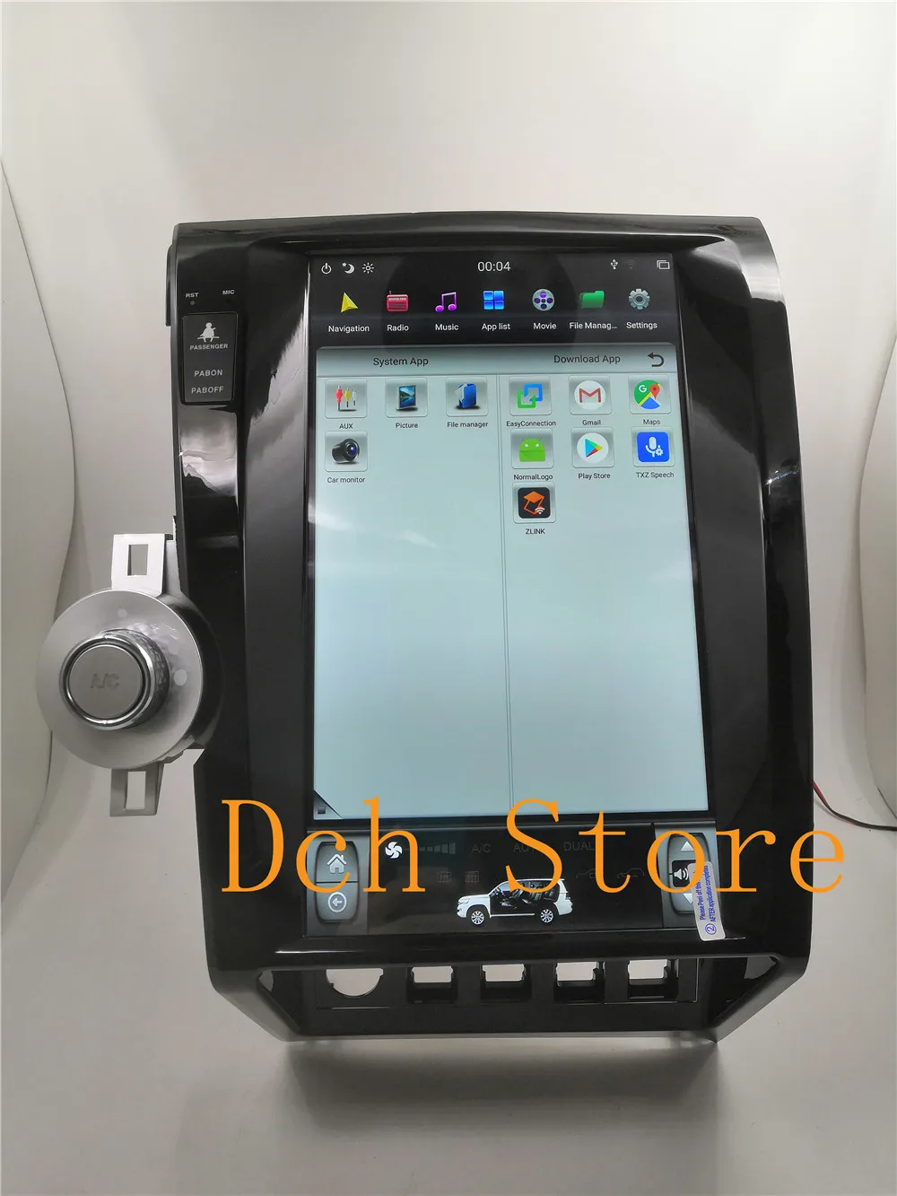 

13.6 inch Vertical screen tesla style Android 8.1 Car DVD player GPS for toyota tundra Sequoia 2007-2011 navigation CARPLAY