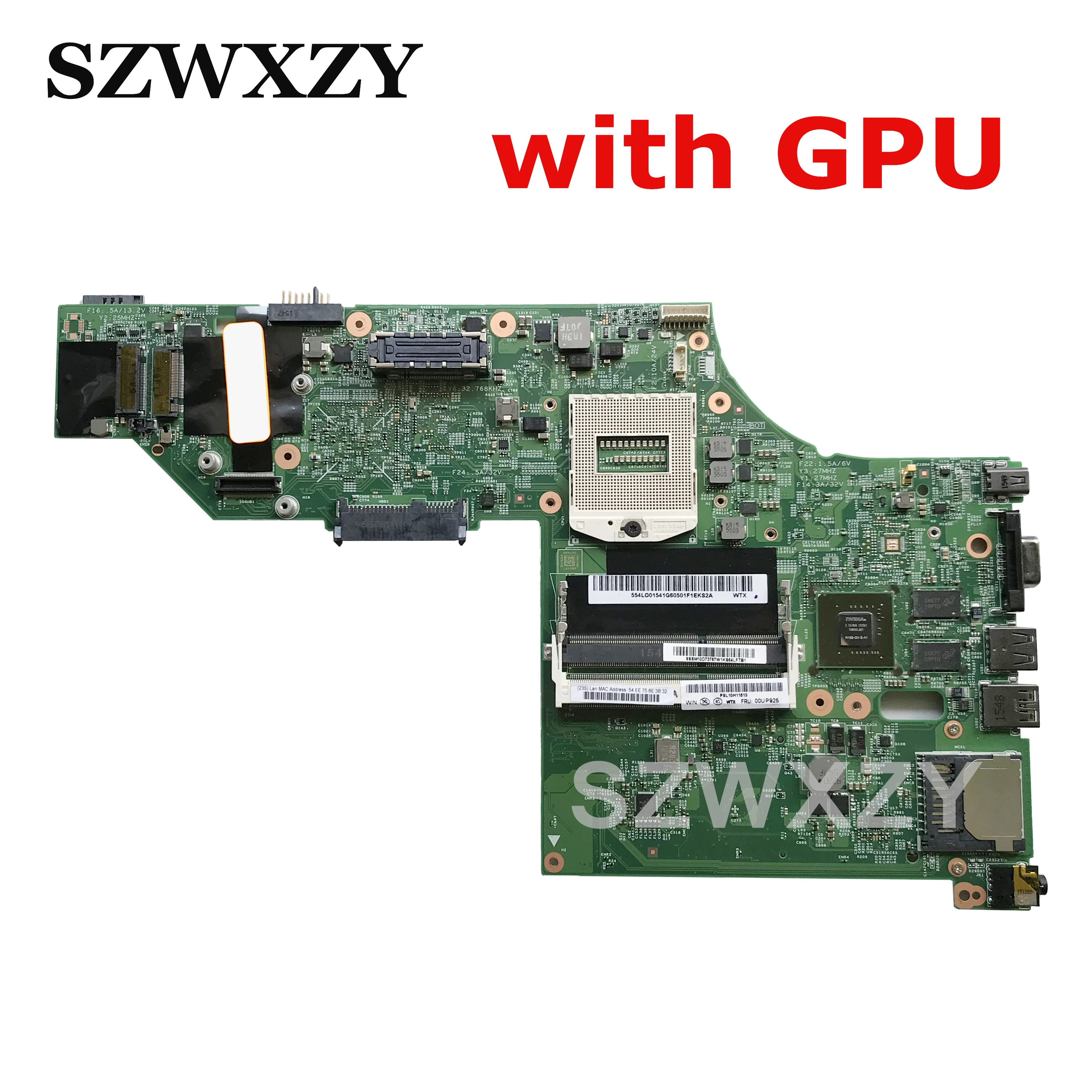 Материнская плата для ноутбука Lenovo ThinkPad T540P с GT730M GPU 04X5264 00UP929 00UP925 48 4lo18. 021 |