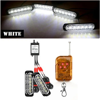 

Car Flash Light Warning Light New High quality Accessories Lamps Bulbs 24 LED