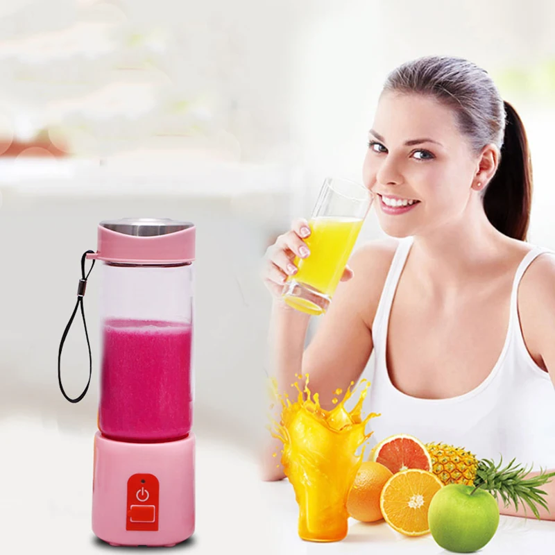 Портативная электрическая соковыжималка, блендер, Usb, мини-миксер для фруктов, соковыжималки, фруктовые экстракторы, пищевой молочный коктейль, многофункциональная машина для приготовления сока