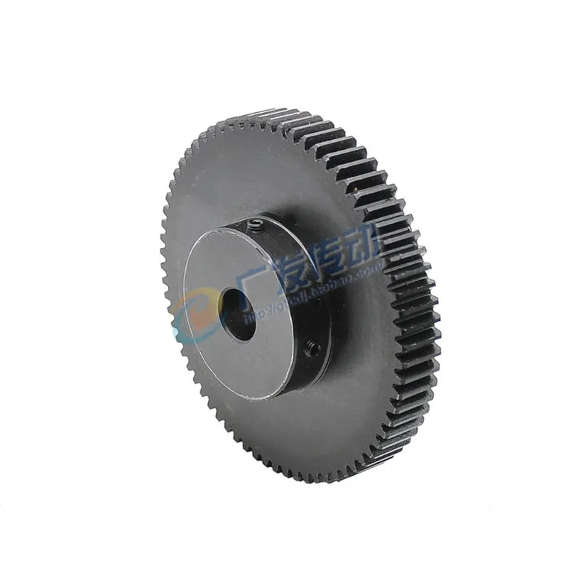 1 шт. Spur gear 1,5 mod 80 зубьев 1.5M80T boss Шестерня внутреннее отверстие 10-25 мм Высокая частота почернение Толщина зуба 15 мм