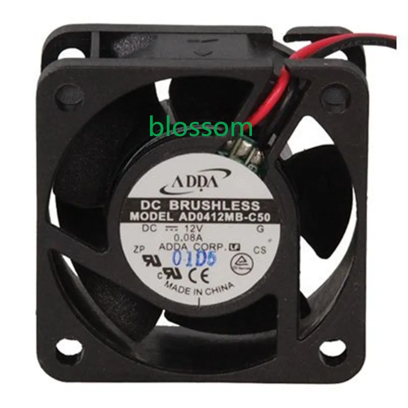 AD0412MB-C50 Fan with 11" Leads 12 VDC 8.5 CFM Ball DC 40 mm W x H 20 D 6months Warranty | Бытовая техника