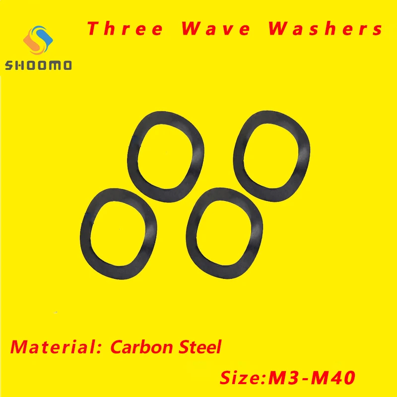 Spring Washers Elastic Washer Wave Washers Gasket Spring Wave Washer Type Gasket