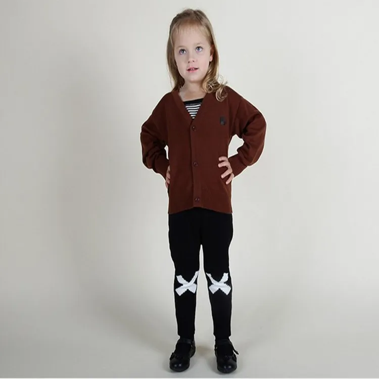 

Spring And Autumn Pure Cotton Long Sleeve Knitted Cardigan Coat Air Conditioning Clothes Smiley Europe And America Comfortable V