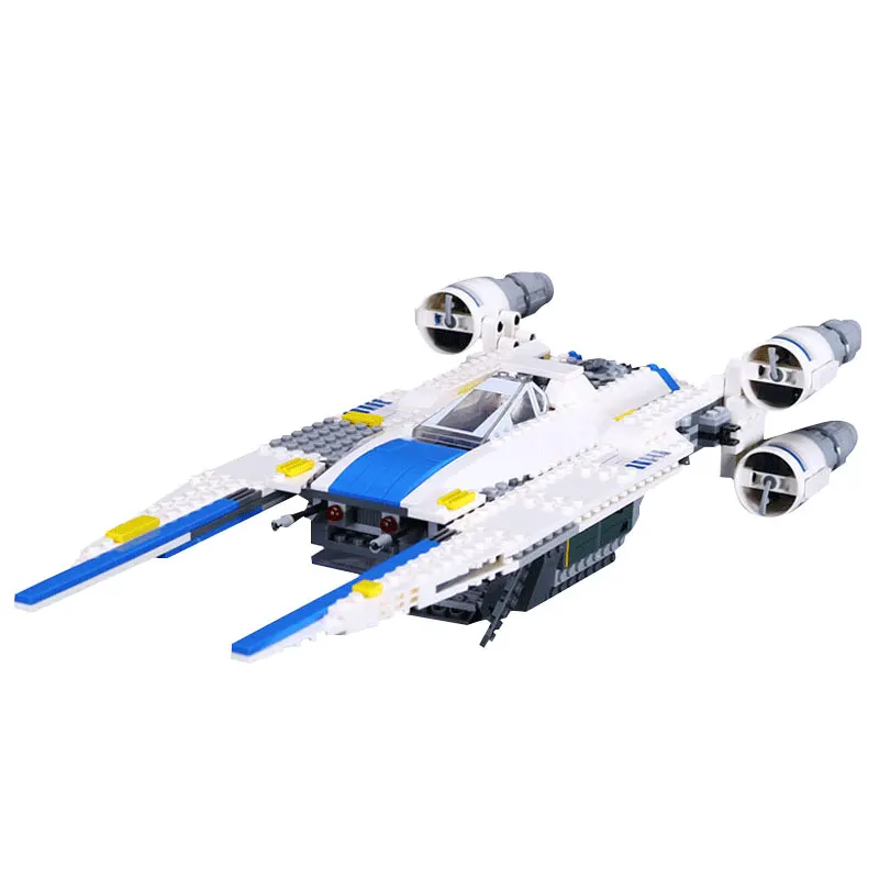 05054 Звездные войны Rebel U-Wing Fighter Звездные войны космический транспорт строительные блоки 679 шт кирпичи игрушка в подарок совместимы с Звездными войнами 75155