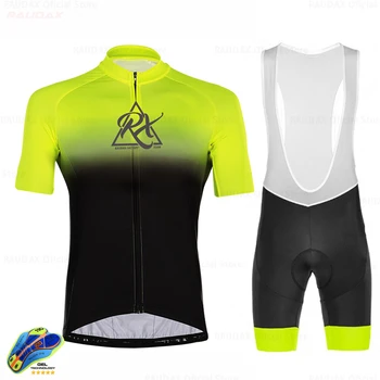 

Rx Brand Cycling Clothing 2020 Custom Ropa Ciclismo Hombre Short Sleeve Cycling Set Mtb Bike Uniforme Maillot Ciclismo