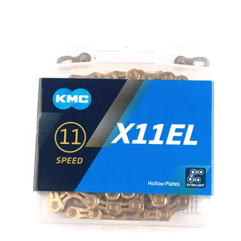 

KMC X11EL X11 Bicycle Chain 118L 11 Speed Bicycle Chain with Magic Button for Mountain/Rod Bike Bicycle Parts With Original box