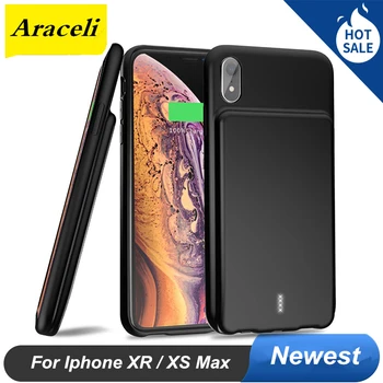 

5000 Mah For Iphone XR XS Max Battery Case Smart Ultra-thin Audio Output Battery Charger Power Bank For iphone XR Battery Case