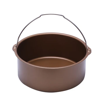 

1pcs Air Fryer Non-Stick Baking Barrel Cake Pan-Power Air Fryer Baking Barrel