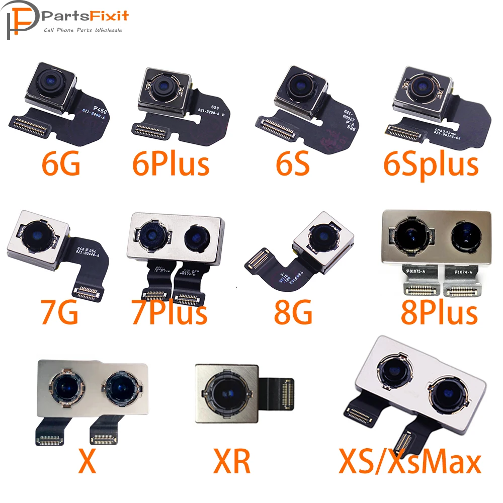 Оригинальная задняя камера для iP6 6Plus 6S 7 7Plus 8 8Plus X XR XS MAX гибкий кабель лента