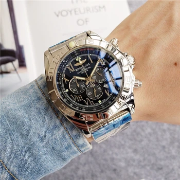 

2020 Breitling Luxury Brand Wristwatch Mens and Woman Watches mechanical Watch with Steel Strap relojes hombre automatic158