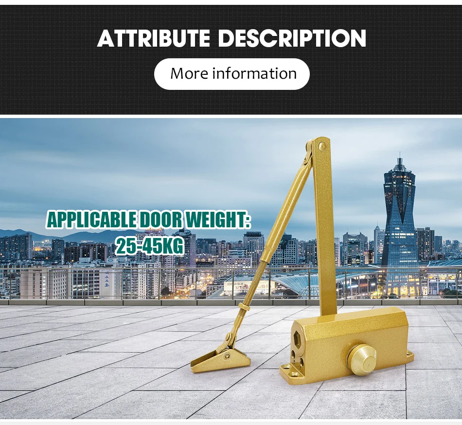 Golden-Color-Easy-To-Install-Hydraulic-Buffer-Door-Closer,For-25kg-45kg-door,-positioning-protect-door-closer_15