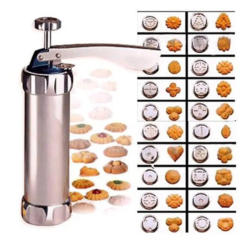 Cookie Biscuits Press Machine Kitchen Tool Cake Decorating Biscuit Maker Se