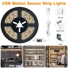 

LED Strip Lights DC5V Motion Sensor LED Lights Waterproof Dimmable Nigh Light Under Cabinet, Closet, Bedroom, Bathroom Light
