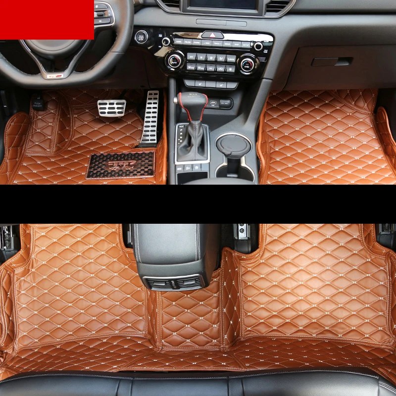 Lsrtw2017 аксессуары для стайлинга автомобилей коврики для kia rio 3 cerato niro Kona sportage 4 soul sorento K5 2002- 4