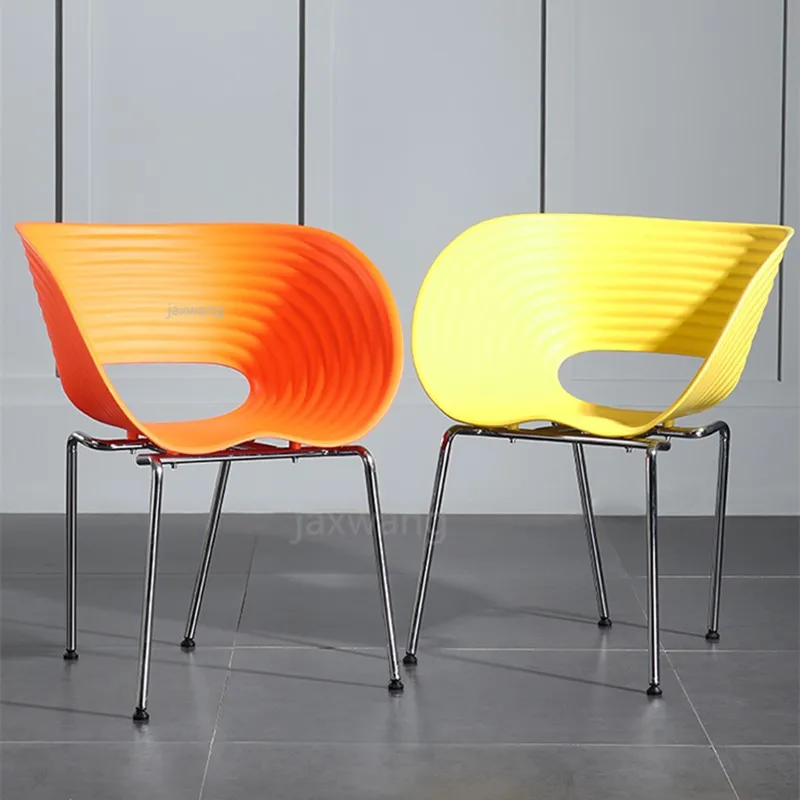 

Minimalist Modern Fashion Dining Chair Living Room Chair Furniture Hotel The Coffee Shop Recreational Shells Dinning Chairs