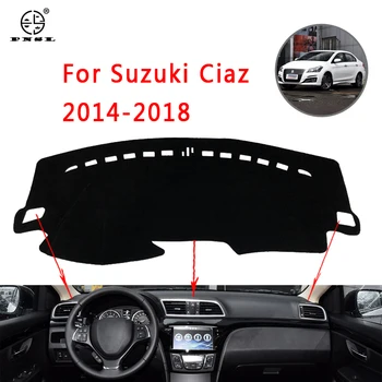 

PNSL Car Dashboard Cover Dash Mat Dash Pad Carpet For Suzuki Ciaz 2014-2018 Sun protection anti - slip anti - uv