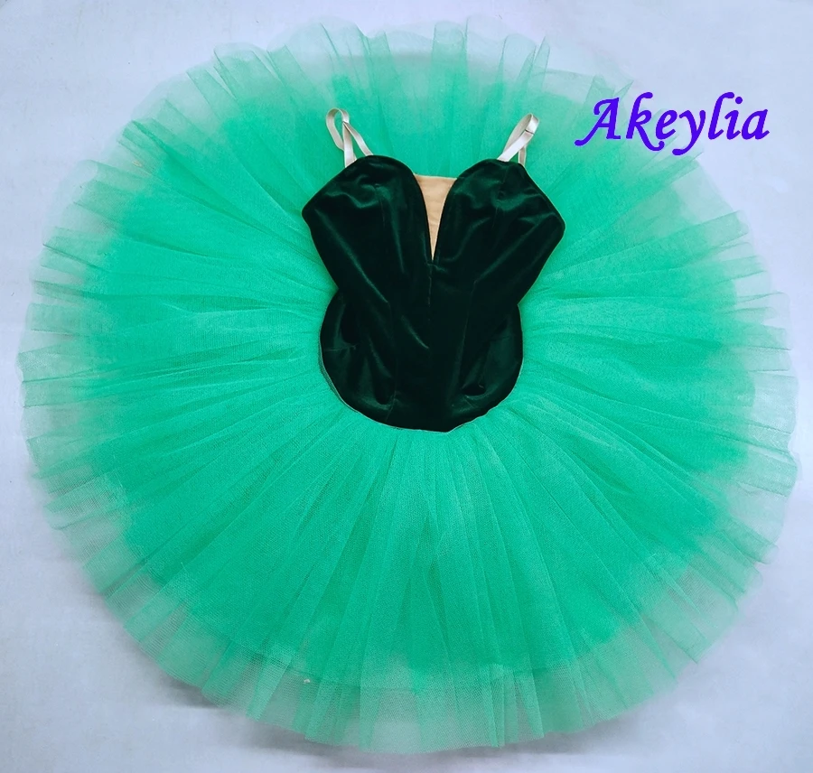 Velvet bodice ballet tutu royal blue dress junior pre-professional dance costumes stage ballet tutu skirts pink sky blue white