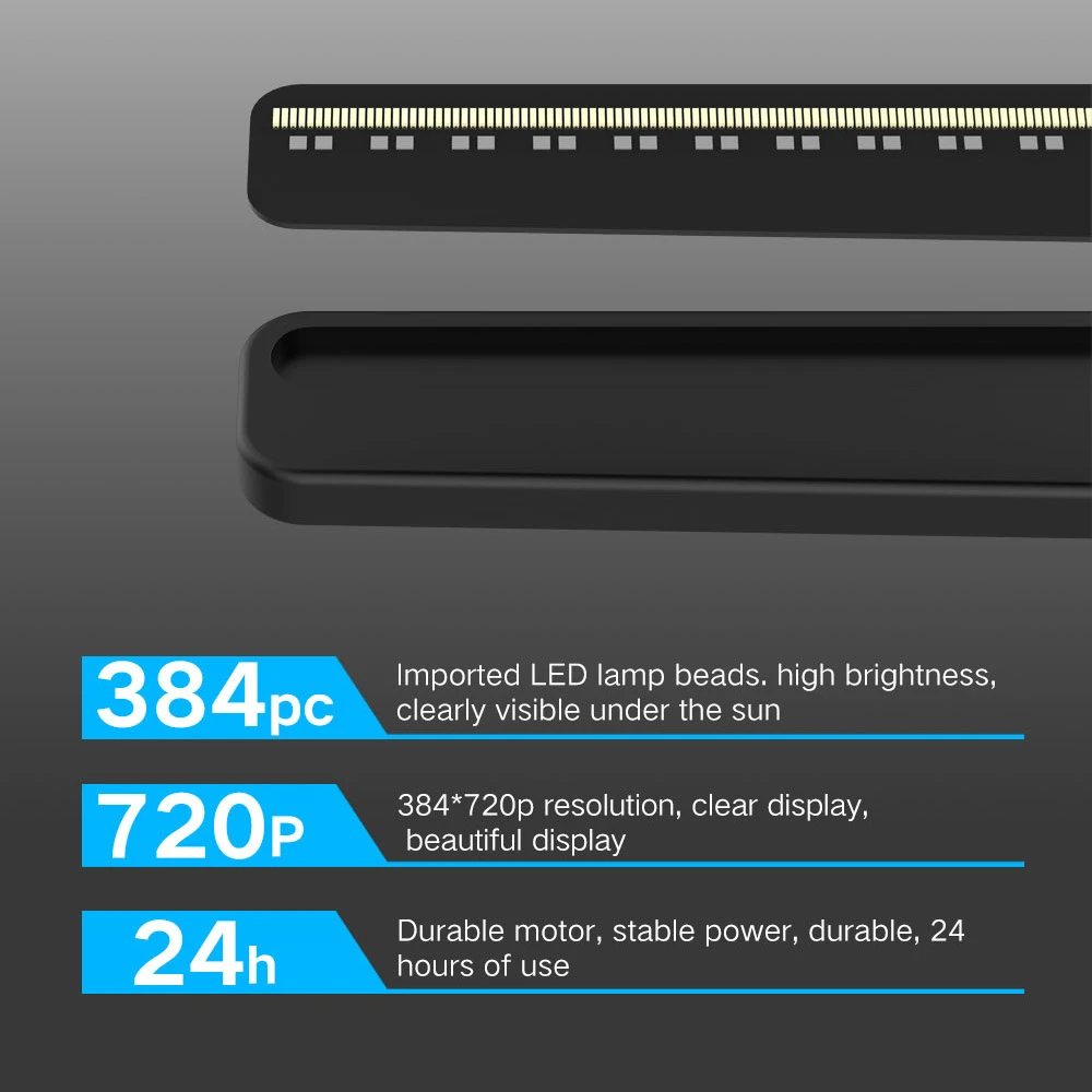 ZIOT 384 3D голографический дисплей er светодиодный вентилятор для проектора 3d голографический рекламный дисплей светодиодный светильник с логотипом