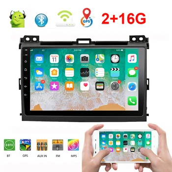 

2Din 9 inch Android 9.1 Car Radio GPS Navigation WIFI For Toyota Land Cruiser Prado Car Multimedia Video Player Auto Stereo