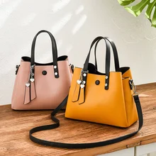 Женские дизайнерские сумки, женская кожаная сумка, повседневная сумка через плечо, желтые сумки, качественные сумки через плечо для женщин