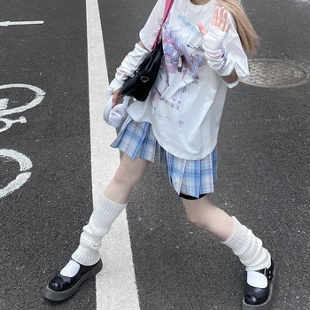 Harajuku Gothic Tees Anime Clothing Women's Clothing & Accessories Tops & Tees T-Shirts Men's Clothing & Accessories Men's Tops & Tees Men's T-Shirts cb5feb1b7314637725a2e7: White