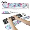 Keyboard Wrist Pad Rainbow colors Wrist Rest Mouse Pad Memory Foam  Comfortable Mousepad for Office Gaming ► Photo 2/6