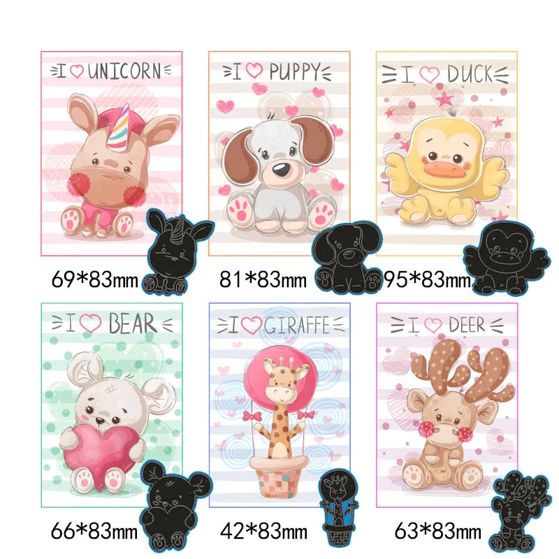 

New anilmas Cutting Dies Stencil DIY Scrapbooking Photo Album Embossing Decorative Paper Card Craft
