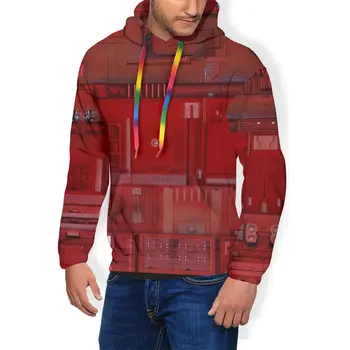 

Red Dwarf Hoodie Red Dwarf Hoodies Oversize Purple Pullover Hoodie Polyester Fashion Streetwear Autumn Hoodies