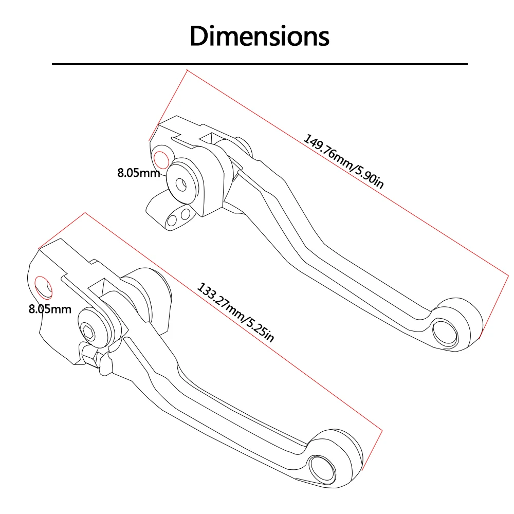 Мотоцикл Байк сцепные рычаги Алюминий сводные Складная ручка рычаги для HONDA CRF 250 L 2012 2013