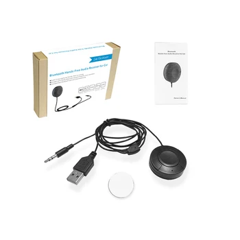 

Bluetooth Car Handsfree Audio A2DP AUX Stereo Music Receiver Adapter Car MP3 Player Connecting Two Bluetooth Devices
