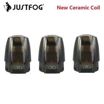 

100% Original 3pcs JUSTFOG MINIFIT Pod with 1.5ml Capacity & 1.6ohm Japanese Organic Cotton Coil for JUSTFOG MINIFIT Pod Kit