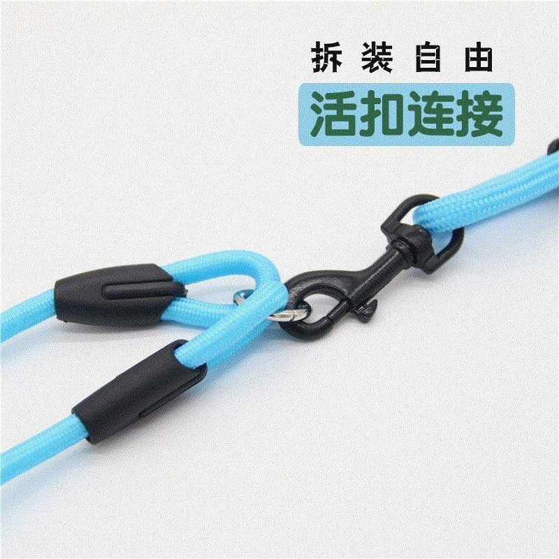 Dog Rope Dog Traction One for Two Two-headed Teddy Small Dieren Benodigheden Hond Small Dog Collar Dog Accessories DD6D69