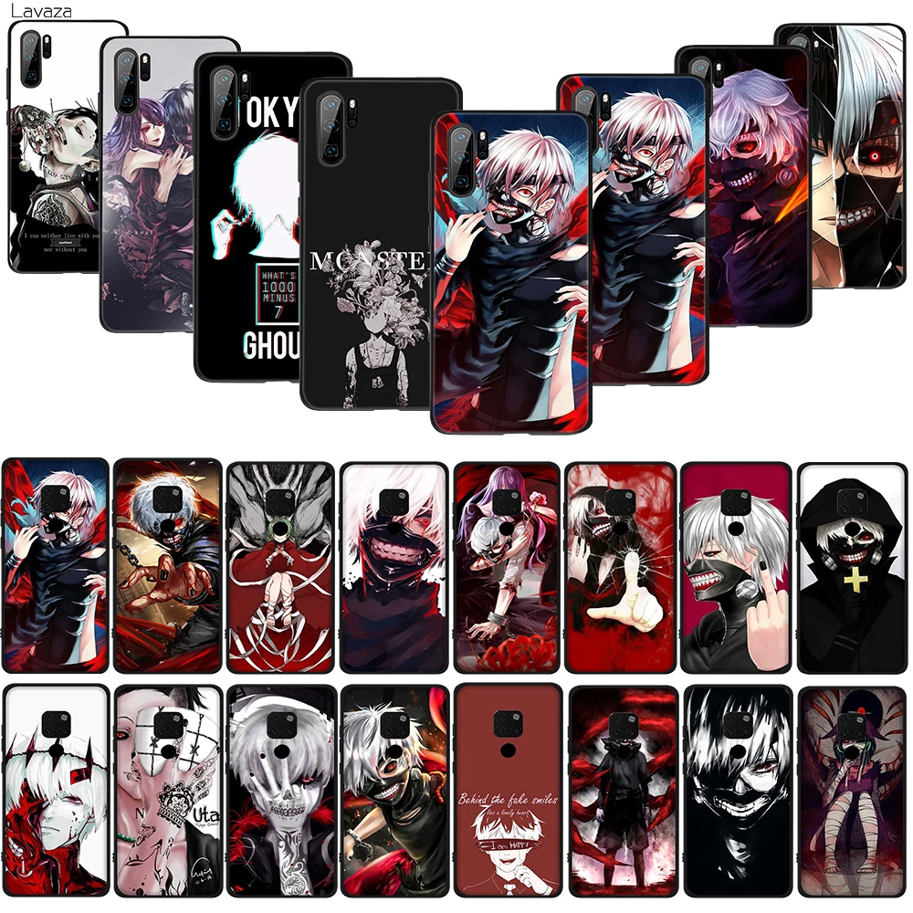 Lavaza Anime Tokyo Ghoul TPU Soft Case for Huawei Honor view 20 9x Pro P smart Z Plus P20Lite Mate 30 Lite | Мобильные телефоны и