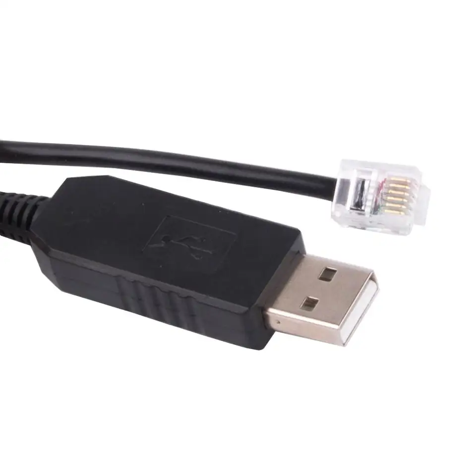 Cavo Di Controllo USB To RJ12 Per Skywatcher AZ-GTi E AZ-GTe (1,8 Metri) - Washinglee, Per Montatura Telescopio E ASCOM, Plug And Play