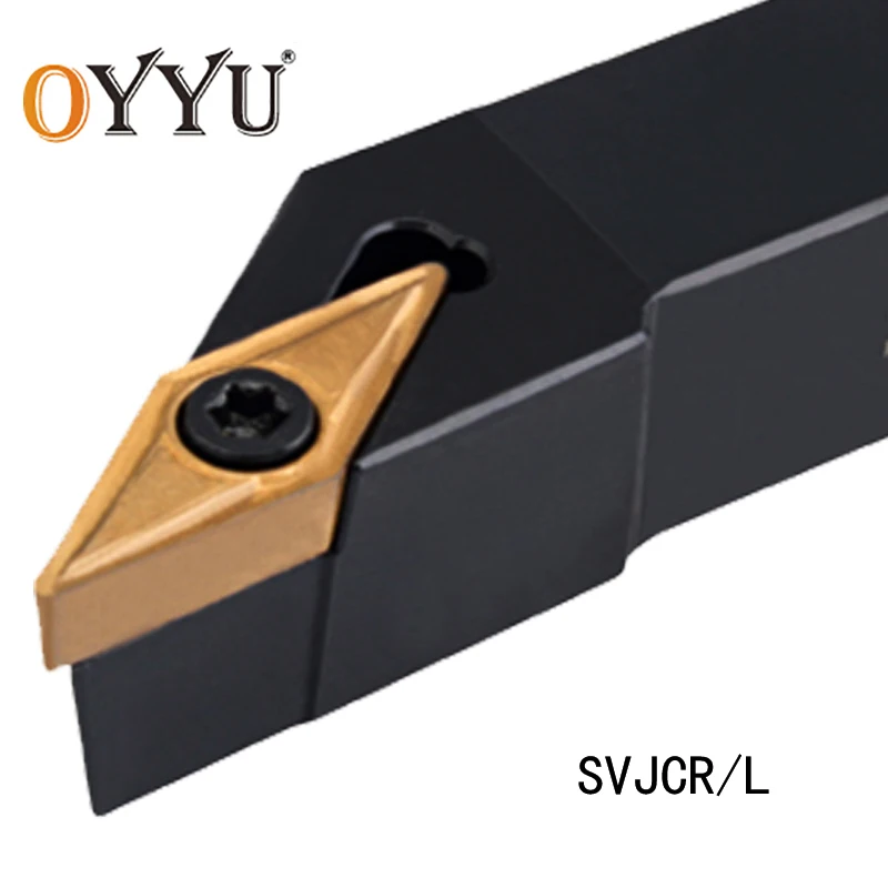 OYYU 12 мм 16 20 25 SVJCR2020K16 SVJCR2525M16 SVJCR SVJCL Внешний держатель токарного инструмента