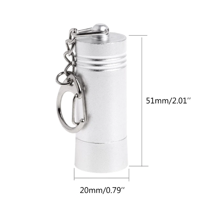 

5300GS Mini Magnet EAS Tag Remover Magnetic Bullet Security Tag Detacher Silver