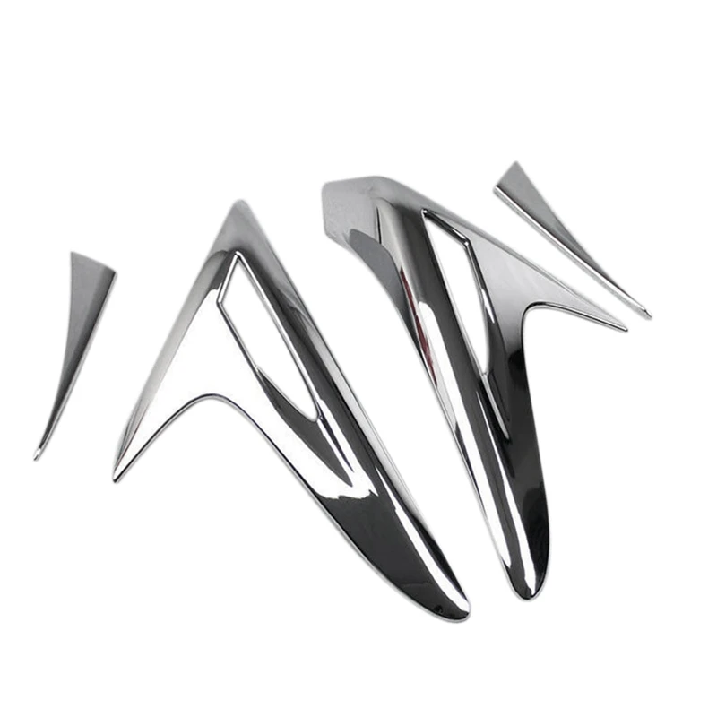 

4Pcs Car Tail Light Frame Tail Light Lamp Shade Decorative Chrome for Lexus NX200T 00H 2015-2017