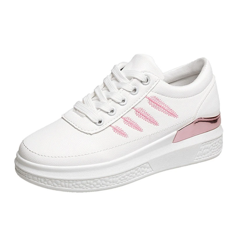 white leather platform sneakers womens