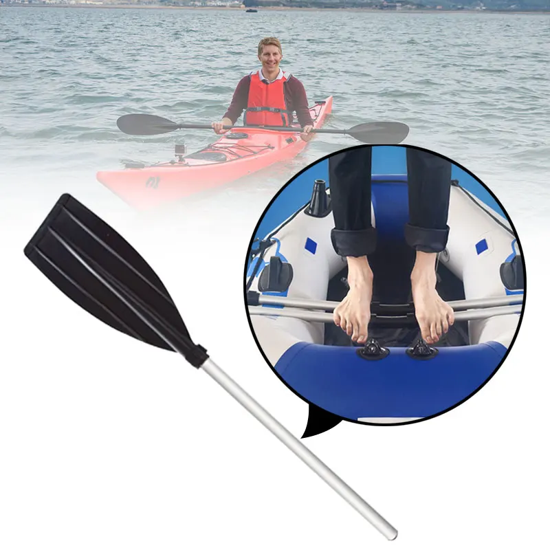 

Yacht Paddles Boat Paddles Alloy Aluminum Water Surfboard Oars Rubber Boats Sea Canoe Beach Sports Outdoor Detachable