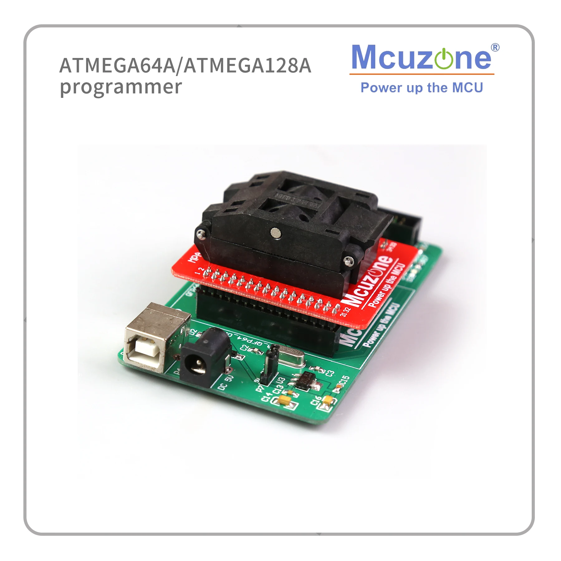 USB AVR ATMEGA64A/ATMEGA128A программатор адаптер JTAG ISP