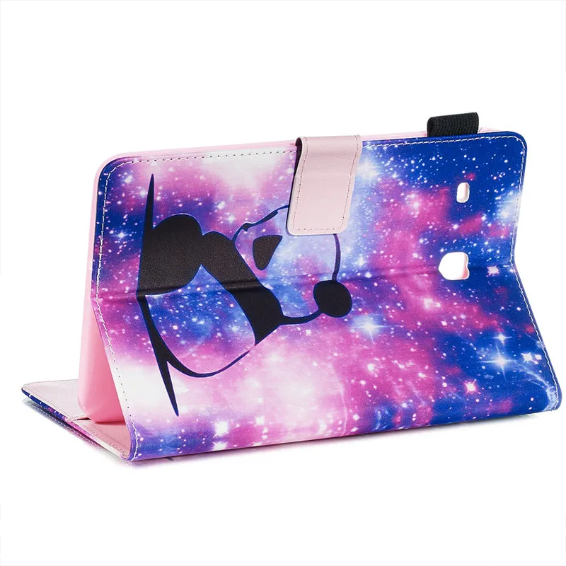 Wekays Coque для samsung Tab E 8,0 кожаный чехол с рисунком для samsung Galaxy Tab E 8,0 дюймов T377 T375 T377V чехол
