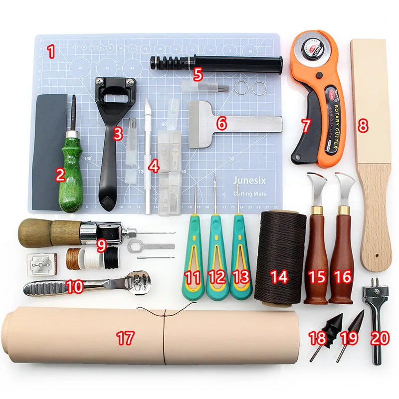 5 cuchillas de repuesto tela cuchillo de grabado Kit de herramientas de costura manual A4 cortador giratorio 5 cuchillas de repuesto tapete de corte cuero patchwork etc. papel para coser
