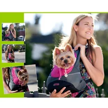 Сумка-переноска для собак и кошек, дышащая сетка, открытая передняя сумка, рюкзак для путешествий, DEC889