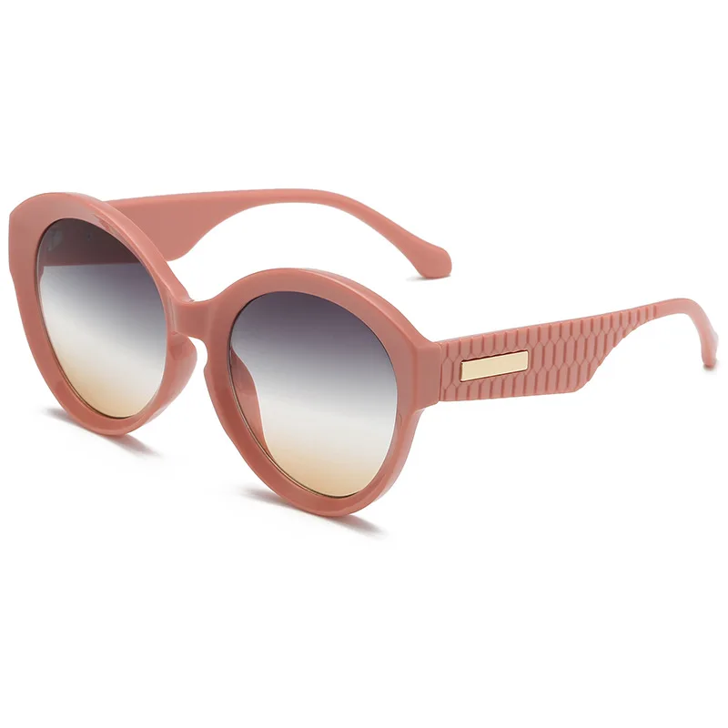LeonLion Роскошные Cateye Солнцезащитные очки для женщин Ретро солнцезащитные очки для женщин Высокое качество солнцезащитные очки для женщин Винтаж Oculos De Sol Feminino - Цвет линз: PinkGreenYellow