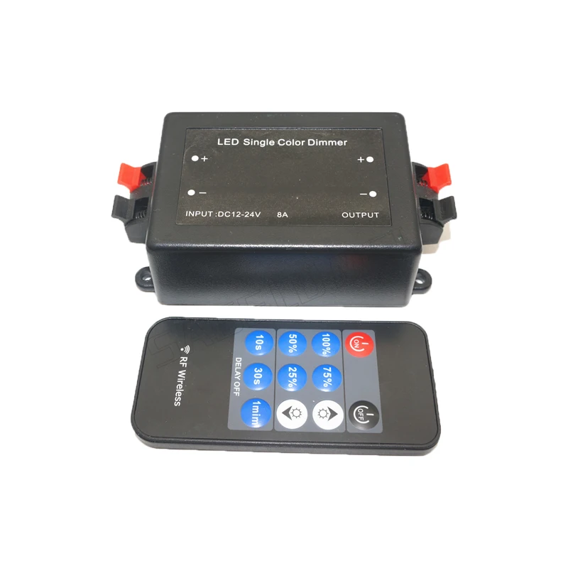 DC12V 24V мини 11key RF беспроводной пульт дистанционного управления с регулятором