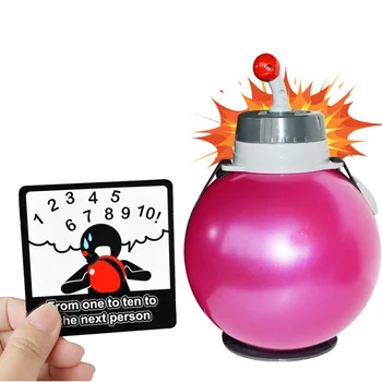 

Balloon Timing Bomb Board Game Complete Mission Before Balloon Explodes Balloon Bomb Family Party Play Games High Quality