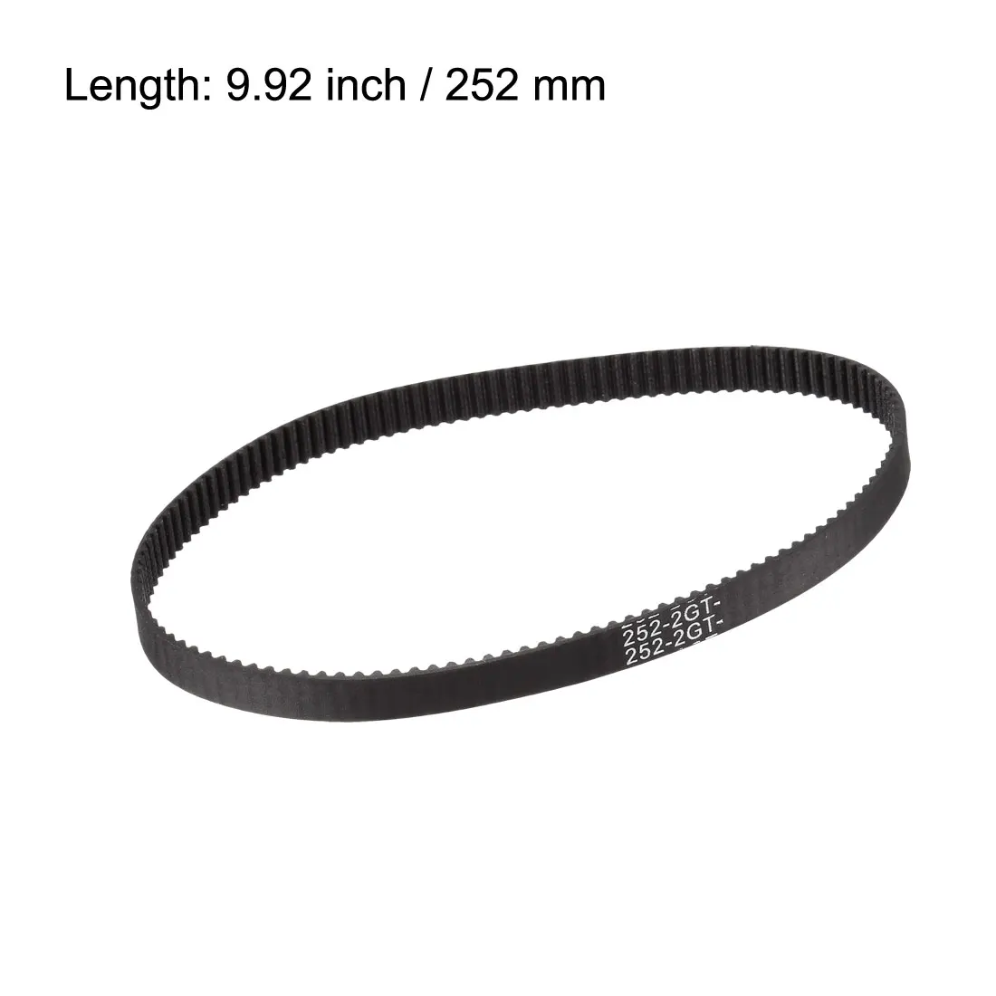 uxcell GT2 Timing Belt 102-350mm Closed Fit Synchronous Wheel Rubber with Glass Fiber Core 1.5mm Thickness for 3D Printer